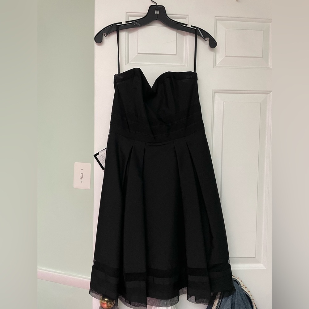 White House Black Market Black A line dress Size 4